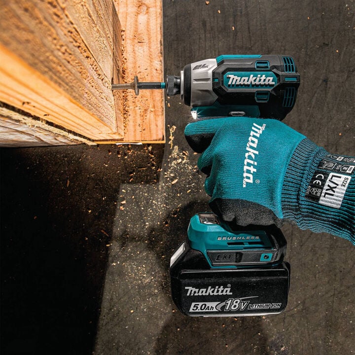 Makita Makita XDT21T 18V LXT Lithium-Ion Brushless Cordless Quick-Shift Mode 4-Speed Impact Driver Kit (5.0Ah), large image number 4