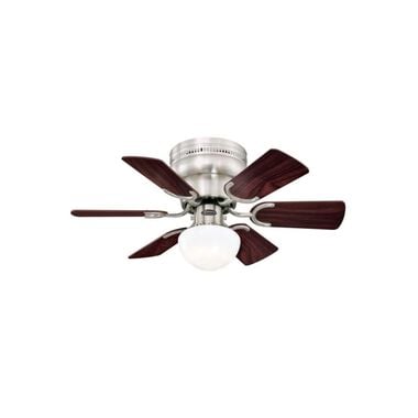 Westinghouse 30in Petite Brushed Nickel LED Indoor Ceiling Fan