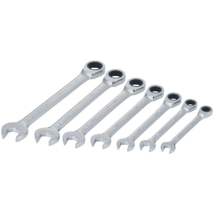 CRAFTSMAN SAE Ratcheting Combination Wrench Set, 7 Piece, large image number 1