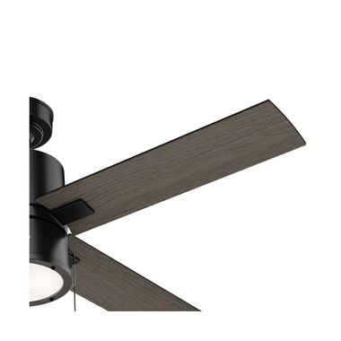 Hunter Fan Beck Ceiling Fan 52in Matte Black/Greyed Walnut, large image number 6
