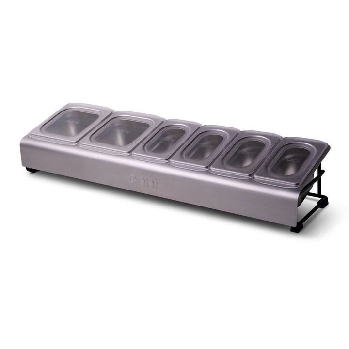 Ooni Stainless Steel Pizza Topping Station, large image number 1