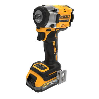 DEWALT 20V MAX 3/8in Compact Impact Wrench & POWERSTACK Compact Battery, large image number 3
