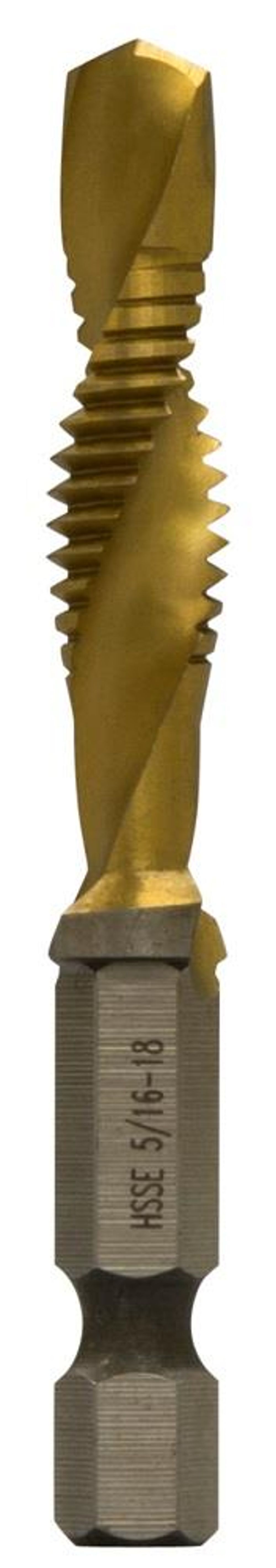 Greenlee Stainless Steel Drill/Tap 5/16 - 18, large image number 1