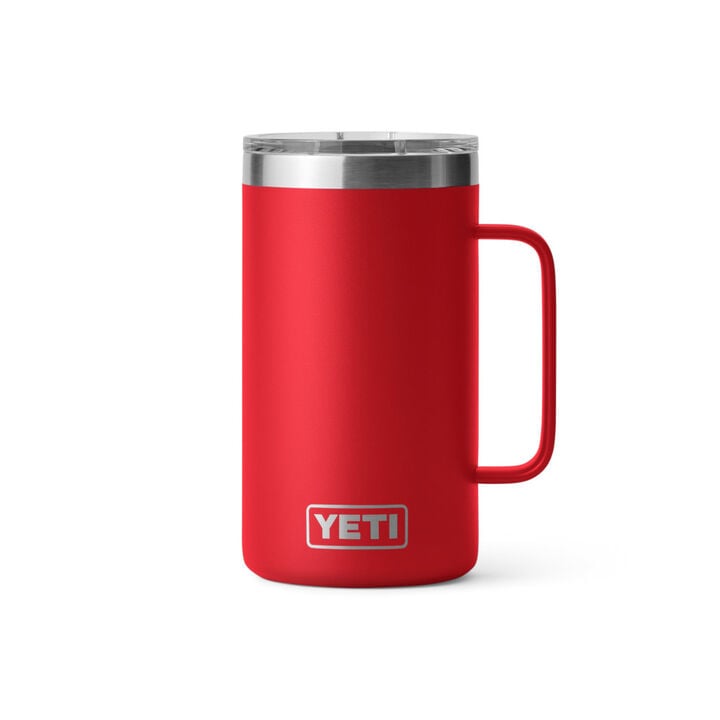 YETI 24oz Rambler Mug with Magslider Lid Rescue Red