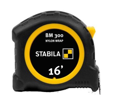 Stabila Pocket Measure Tape BM 300 16 ft Imperial Scale
