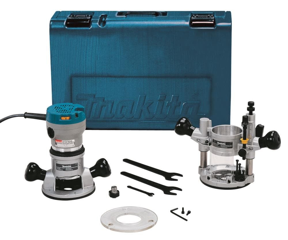 Makita 2-1/4 H.P. Industrial Router Kit – RF1101KIT2