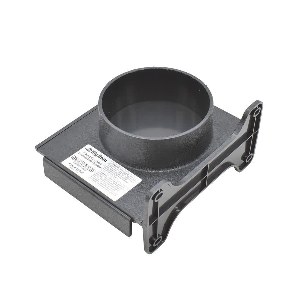 Big Horn 4 Inch ABS Plastic Blast Gate with One Quick Disconnect End, large image number 5