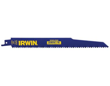 Irwin 9-in 6-TPI Bi-Metal Reciprocating Saw Blade, large image number 0