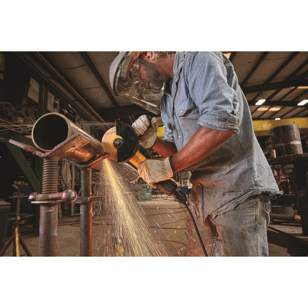 DEWALT 5in / 6in Paddle Switch Small Angle Grinder with Kickback Brake No Lock, large image number 3