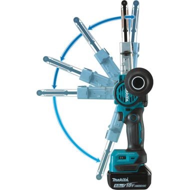 Makita 18V LXT 3/8in x 21in Detail Belt Sander Kit, large image number 3