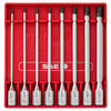 Milwaukee 3/8 Inch Drive Long Hex Bit Socket Set SAE 8 Pieces, small image number 2