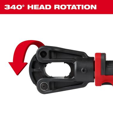 Milwaukee M18 FORCE LOGIC 12T Latched Linear Crimper Kit, large image number 8