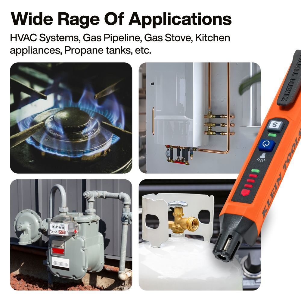 Klein Tools Compact Combustible Gas Leak Detector, large image number 5