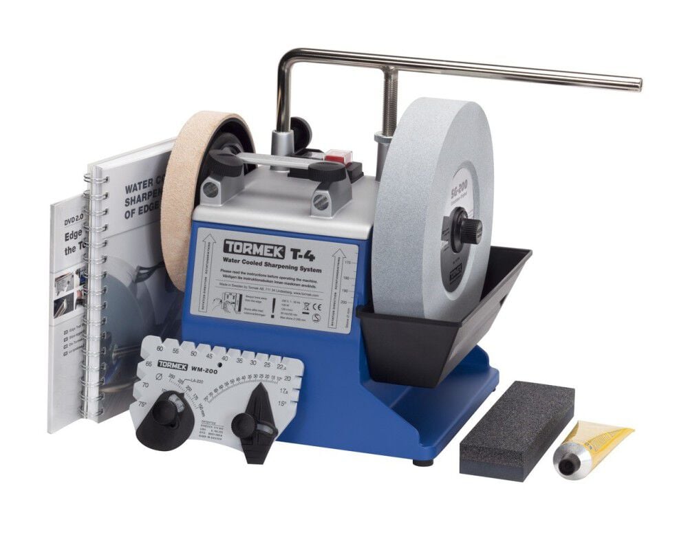 Tormek T-4 Compact Sharpening System & HTK-1006 Hand Tool Kit Bundle, large image number 4