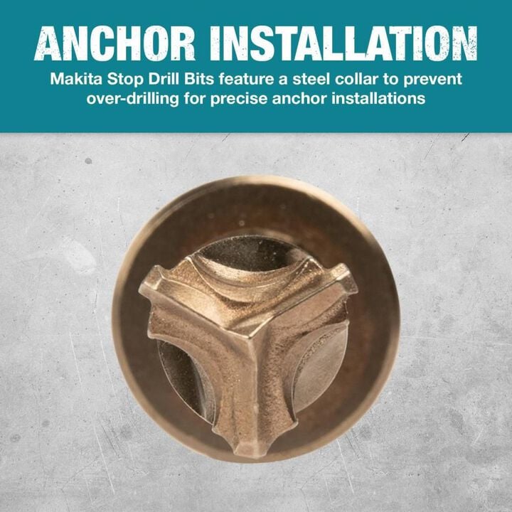 Makita 1/2in x 1-9/16in x 5in Stop Bit, large image number 8