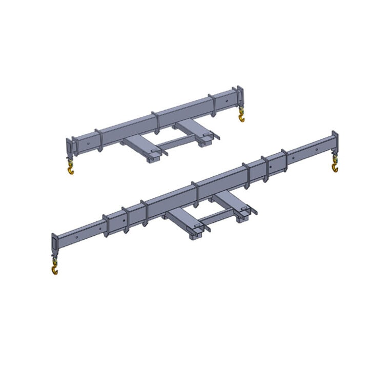 Marv Haugen 10000 Lbs Lifting Capacity 10-15 Ft. Fork Mounted Spreader Bar