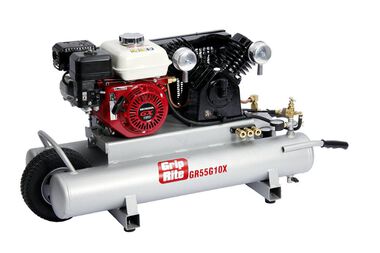 Grip Rite Gas Wheelbarrow Compressor 5.5 HP, large image number 0