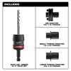 Milwaukee 3/8 Inch QUIK-LOK Arbor Set, small image number 5