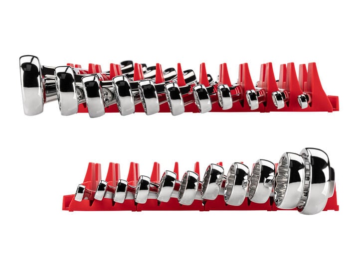 Tekton 45-Deg Offset Box End Wrench Set, Organizers, 11 Pieces (6-32 mm), large image number 4