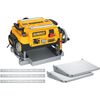 DEWALT Thickness Planer 13in 2 Speed 3 Knife Kit with Tables and Replacement Knives, small image number 1