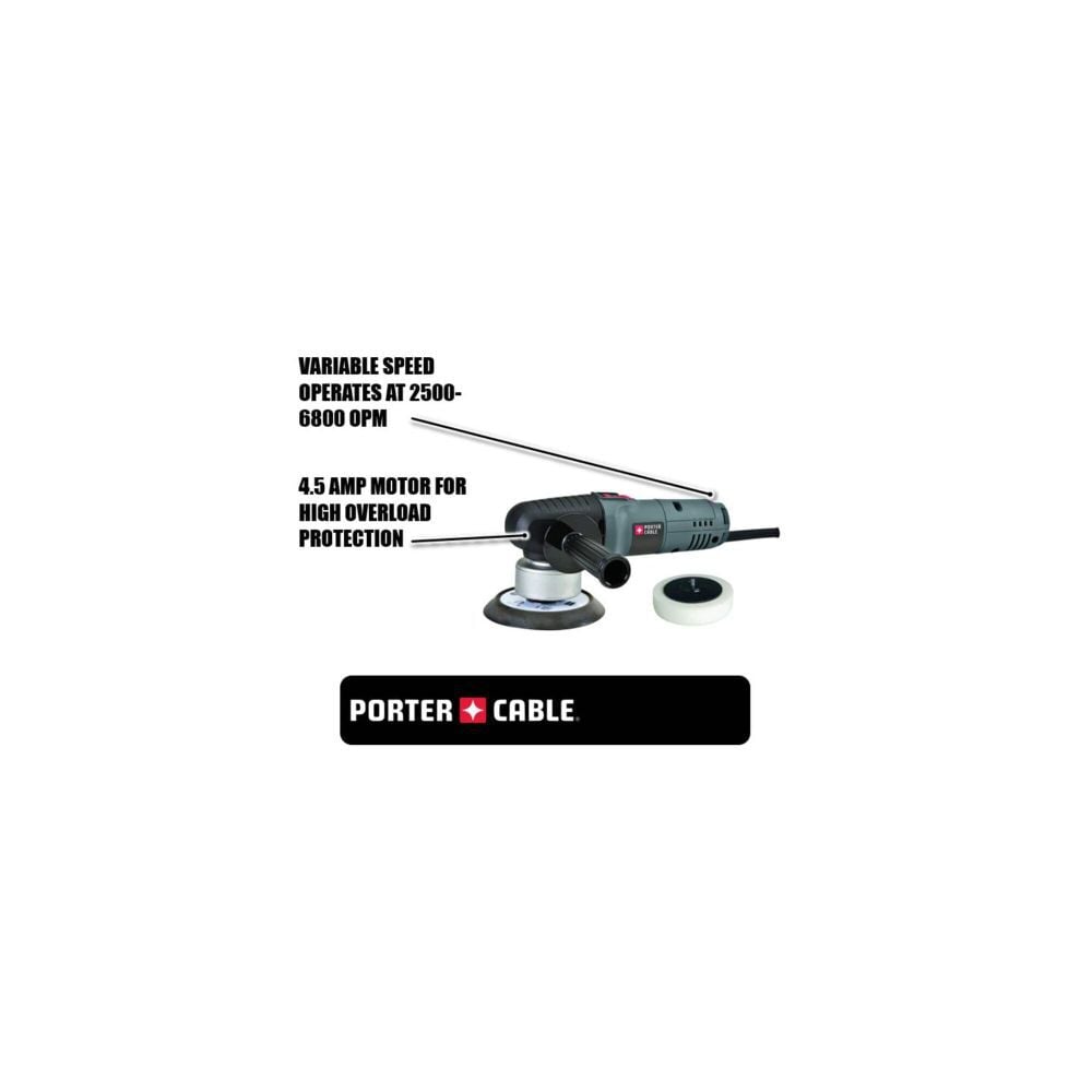 Porter Cable 6in Random Orbit Sander With Polishing Pad 7346SP