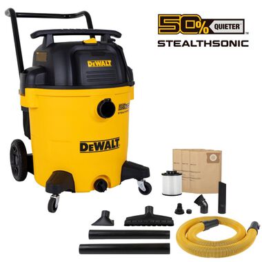 DEWALT 16 Gallon Stealth Sonic Wet/Dry Vacuum