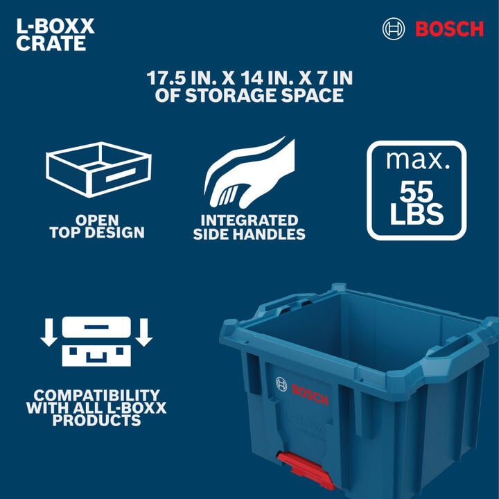 Bosch L-BOXX Contractor Tool Crate, large image number 2