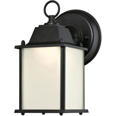 Westinghouse 9W Black One Light LED Outdoor Wall Light Fixture