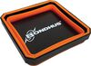 Bondhus 4 x 4 x 2 Inch Pop Up Orange Magnetic Parts Tray, 2 Pack, small image number 2