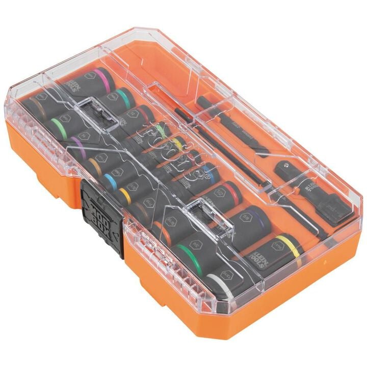 Klein Tools SAE/Metric Flip Socket Set 13pc, large image number 4