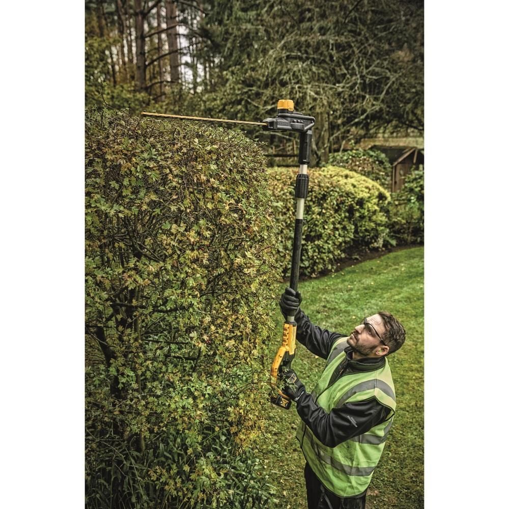 DEWALT 20V MAX Lithium-Ion Cordless Pole Saw and Pole Hedge Trimmer Combo Kit, large image number 13