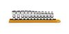 GEARWRENCH 12 Pc 1/4-in Drive 6 Point Flex Metric Socket Set, small image number 1