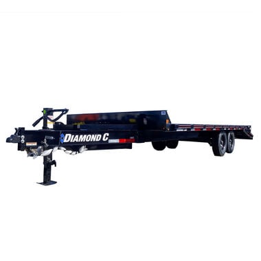 Diamond C 22 Ft. x 102 In. Heavy Duty Deck Over Equipment Trailer with Max Ramps