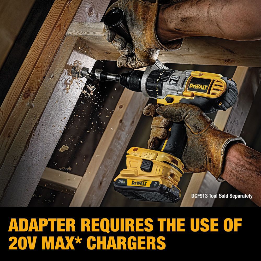 DEWALT 18V-20V Adapter Battery Combo Kit, large image number 6