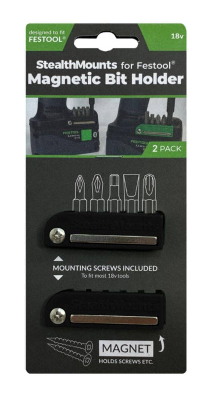 Stealthmounts BLACK Bit Holder for 2pk, large image number 2
