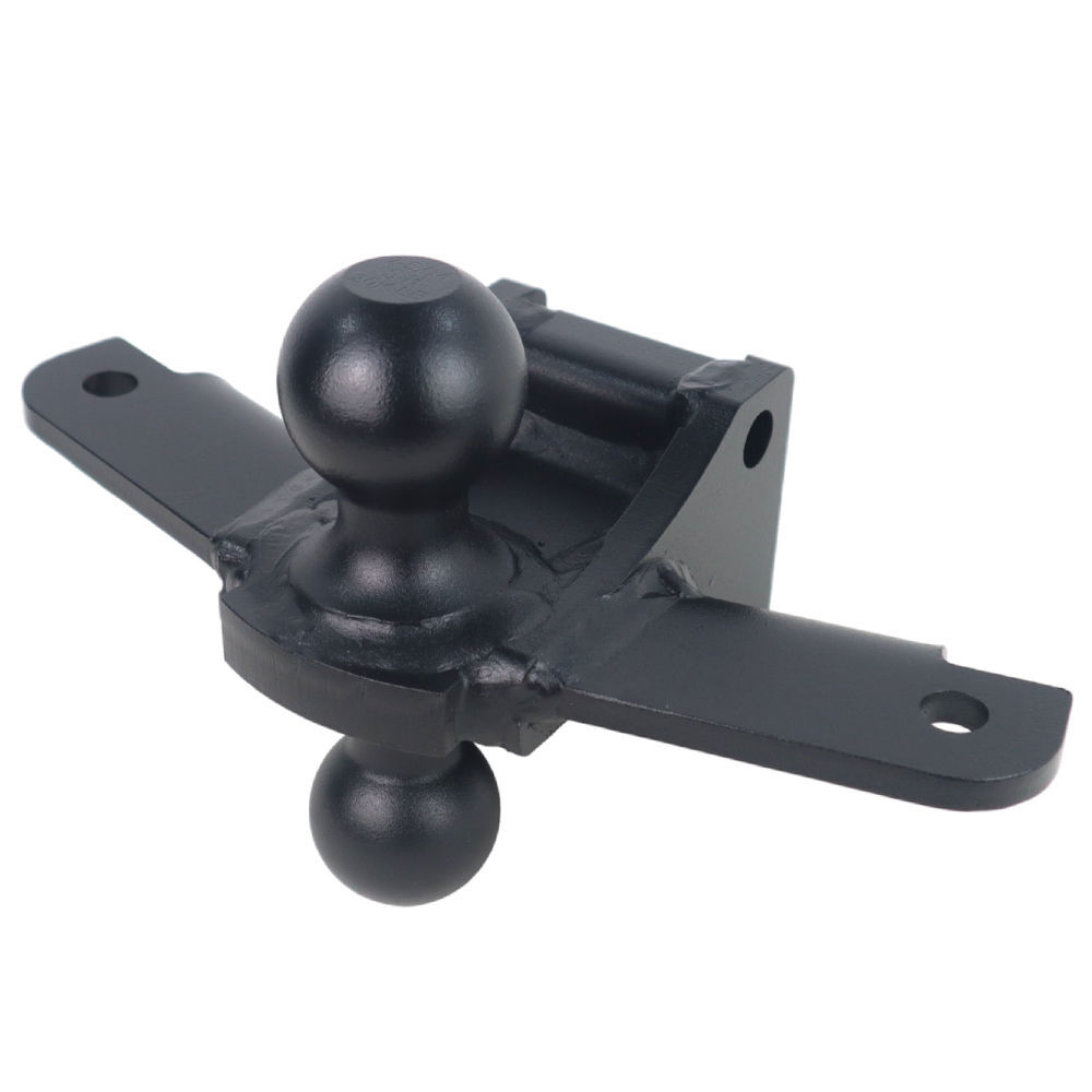 Shocker Hitch Impact 14K 2 Inch Cushion Hitch & Black Combo Sway Bar Tab Ball Mount 2 Inch & 2 5/16 Inch Hitch Balls, large image number 3