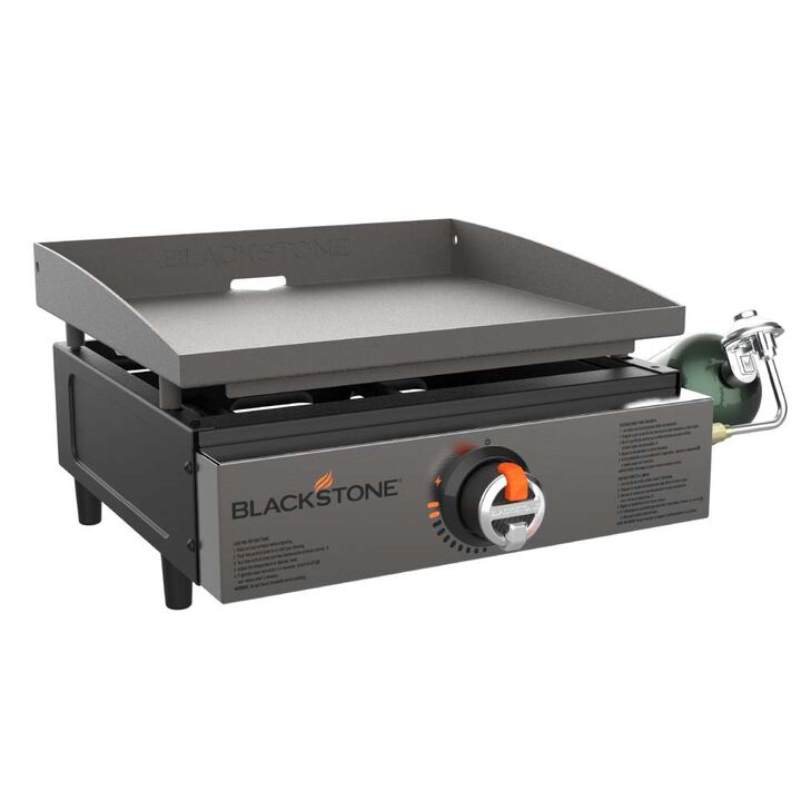 Blackstone Original 17 Inch 1 Burner Liquid Propane Tabletop Griddle, Black