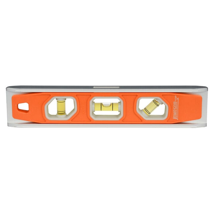 Johnson Level 9in Magnetic Glo-View Torpedo Level, large image number 1