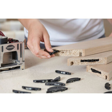 Lamello Zeta P2 Corded Biscuit Joiner with Carbide Tipped Cutter & Drill Jig, large image number 8