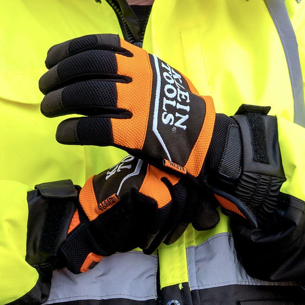 Klein Tools Winter Thermal Gloves Medium, large image number 6