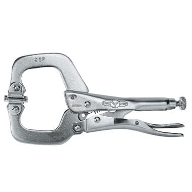 Irwin 6 In. C-Clamp with Swivel Pads, large image number 0