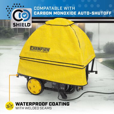 Champion Power Equipment Storm Shield Severe Weather Portable Generator Cover by GenTent for 4000 to 12500 Starting Watt Generators, large image number 4