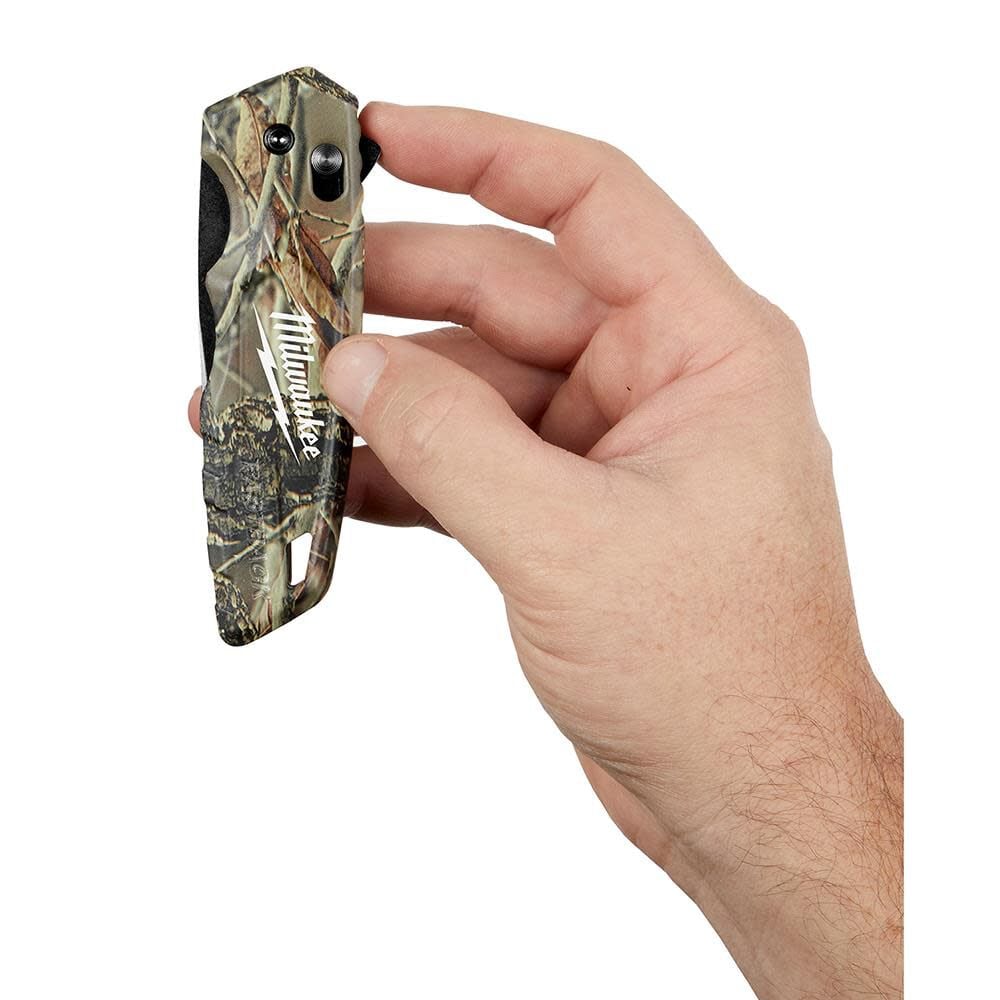 Milwaukee FASTBACK Camo Spring Assisted Folding Knife, large image number 8