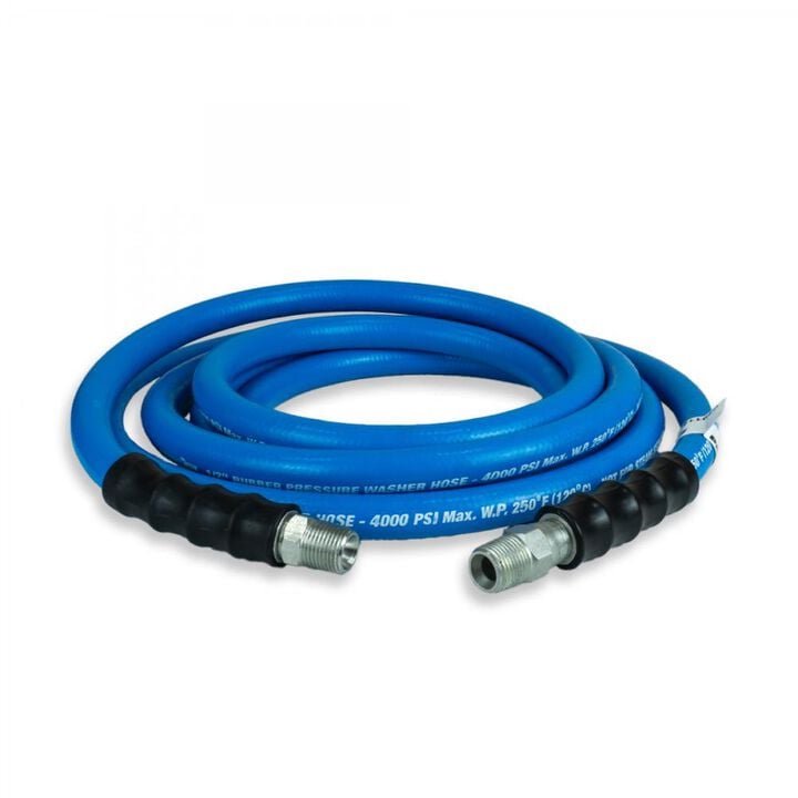 BluBird Tough-Tek 1/2 Inch x 15 Ft. 4000 PSI Rubber Pressure Washing Hose, large image number 2