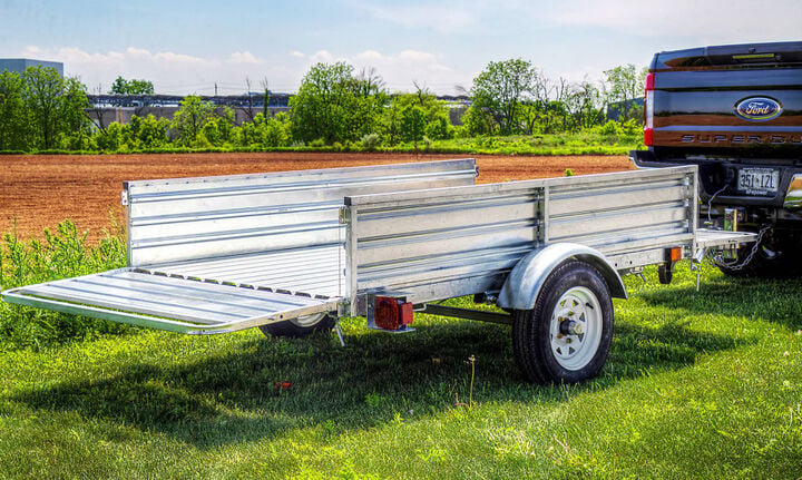 DK2 Utility Trailer Kit 4.5'x7.5' Galvanized, large image number 7