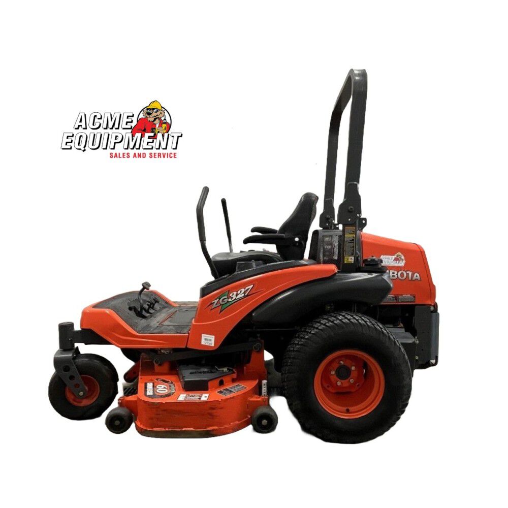 Kubota ZG327 60 Inch Riding Zero Turn Mower Used 2009 ZG327 Acme Tools
