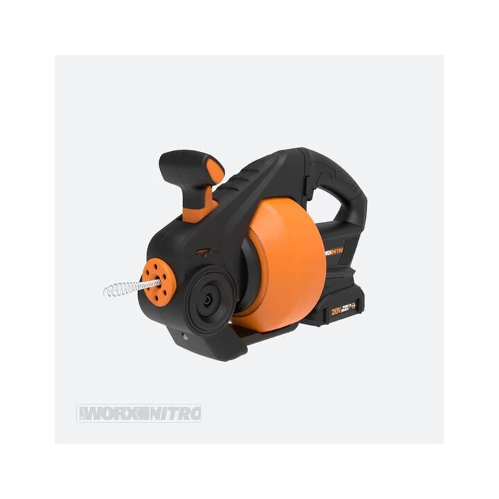 Worx Nitro Power Share 25 ft 20V 2Ah Cordless Drain Auger