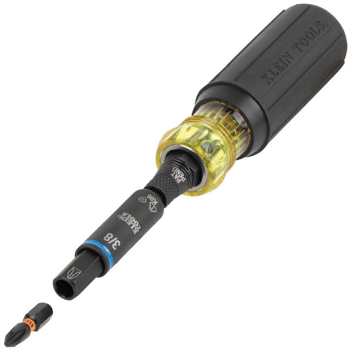 Klein Tools KNECT 10-in-1 Impact-Rated Screwdriver/Nut Driver, large image number 2