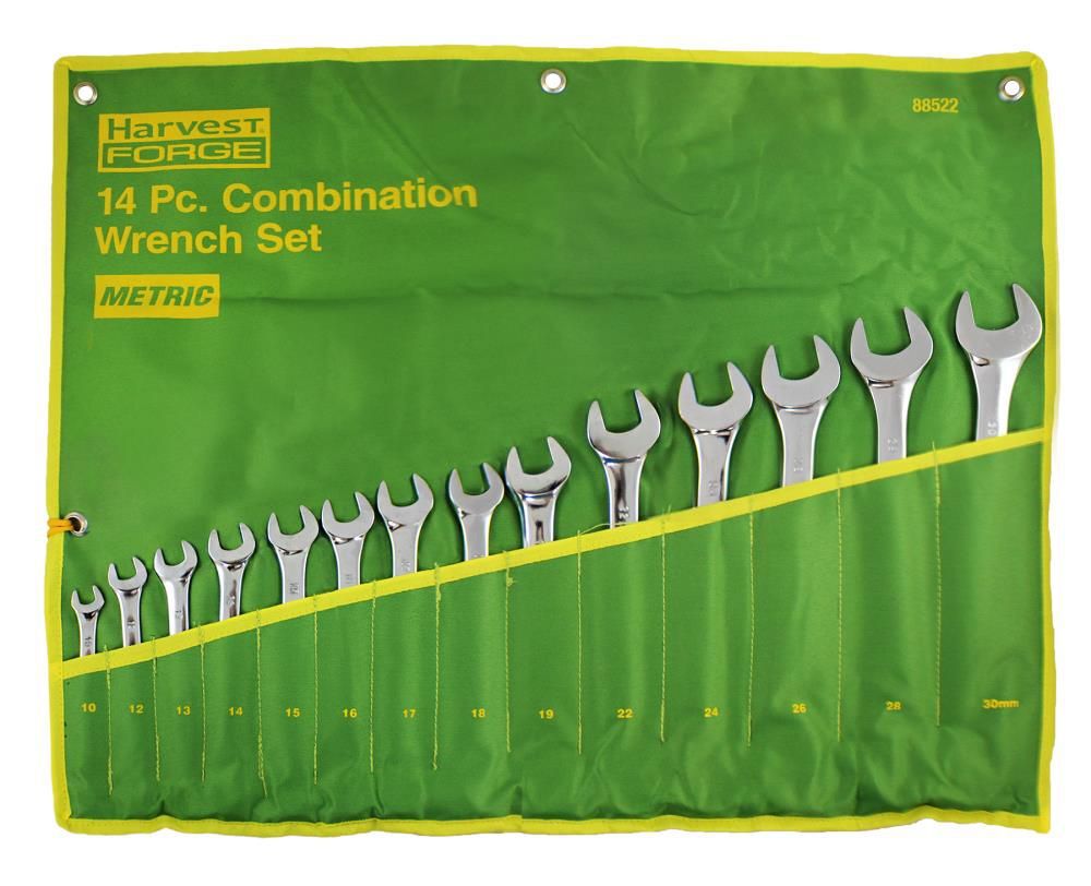 Allied International 14 pc. Metric Wrench Set in Pouch, large image number 1