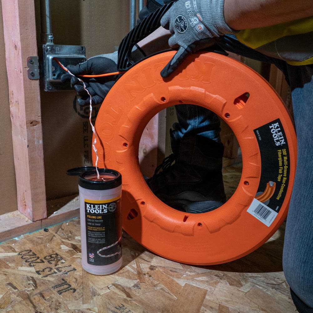 Klein Tools Pull Line with Orange Tracer 500 ft, large image number 4